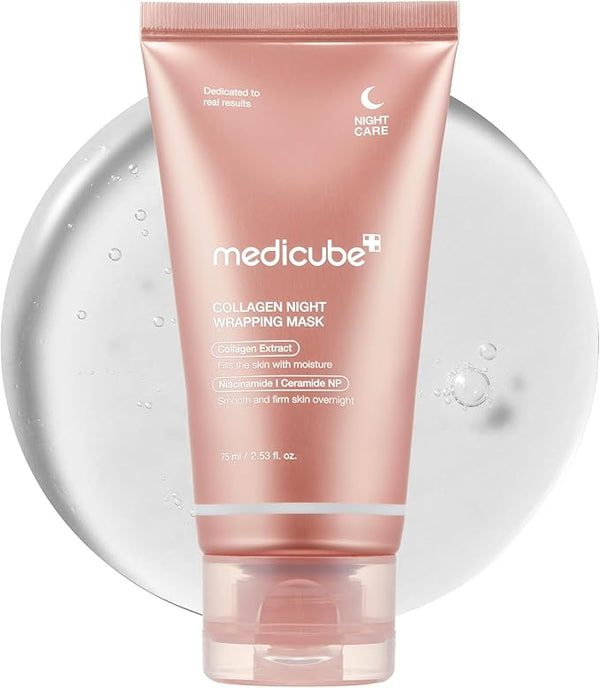 Medicube Kollagen Övernattningsomslag – Elasticitet & Djupfukt (75 ml)
