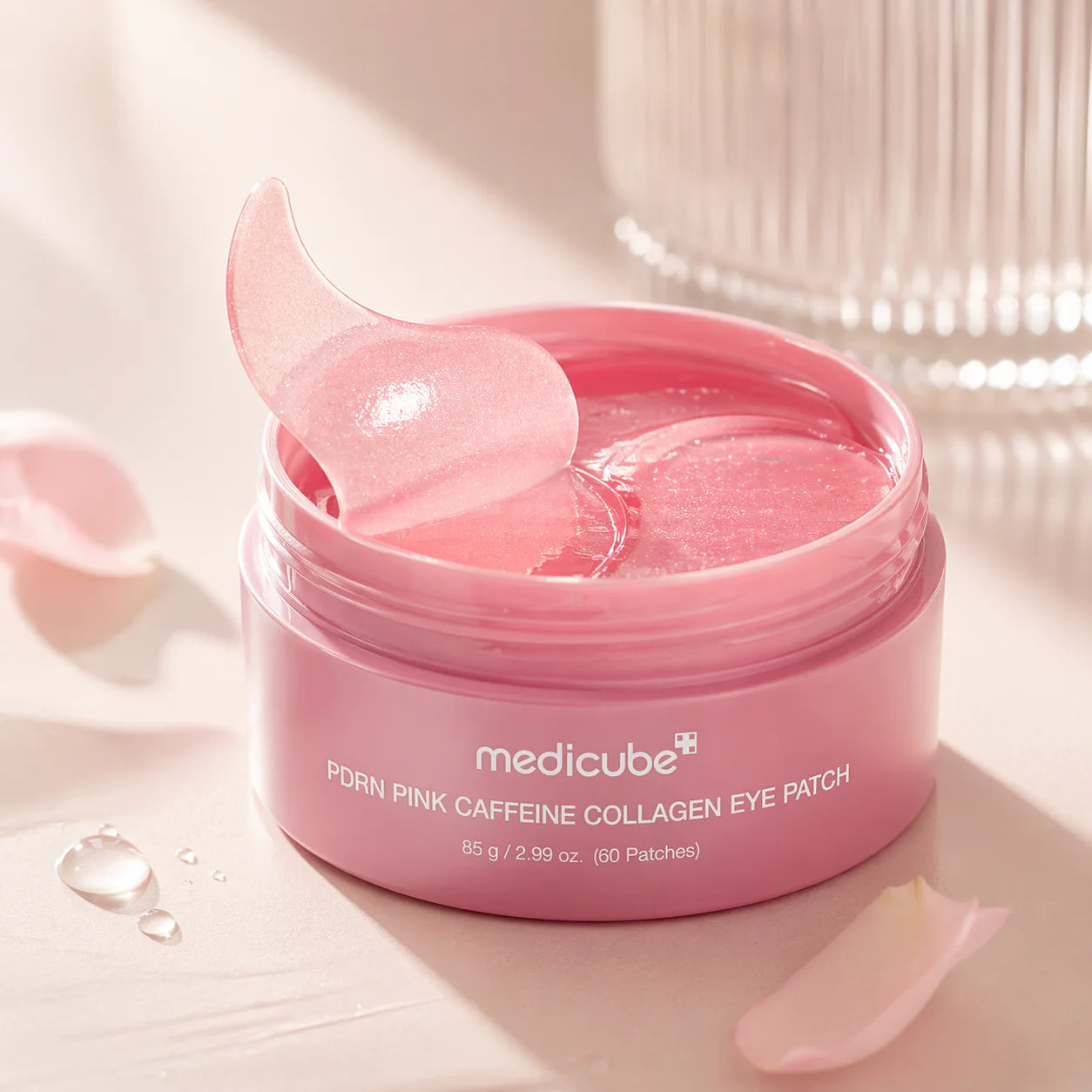 PDRN Pink Caffeine Collagen Eye Patch – Vakna med piggare och yngre ögon